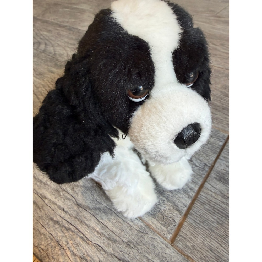 Animal Alley Plush Dog Springer Spaniel 12" Stuffed Animal Realistic Puppy NWOT - Picture 9 of 10
